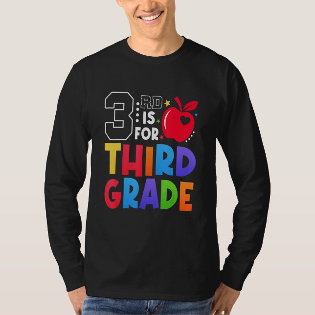 Camiseta 2nd Is For Second Grade Teacher First Day Of Schoo (Anverso)