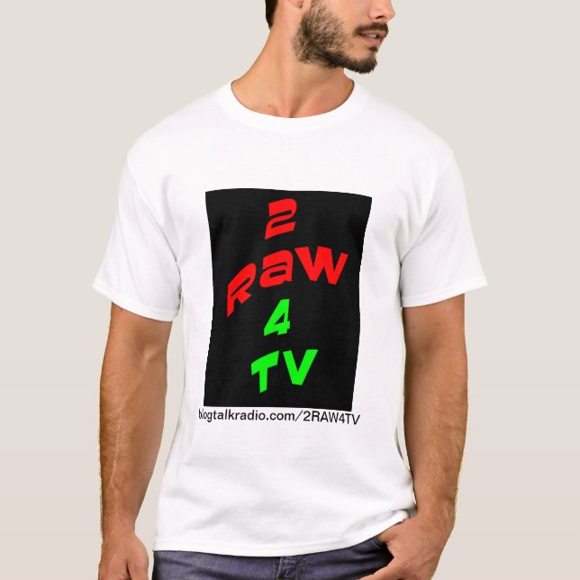 camiseta 2RAW4TV (Anverso)