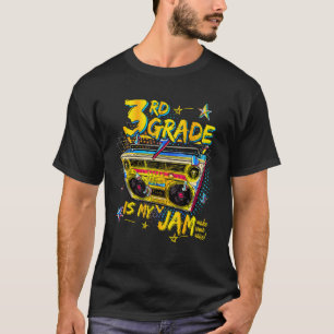 Camiseta 3º Grado: Mi Jam 80s Boombox 3er grado atrás T