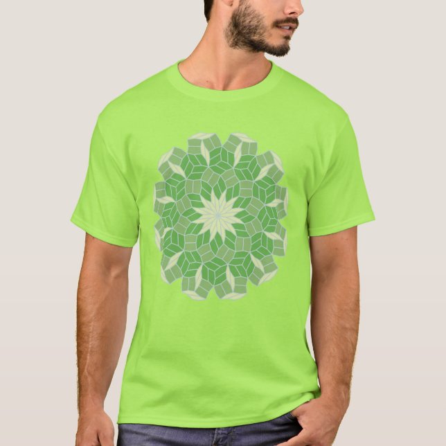 CAMISETA 3種類の凸五角形の12回回転対称テセレーション (Anverso)