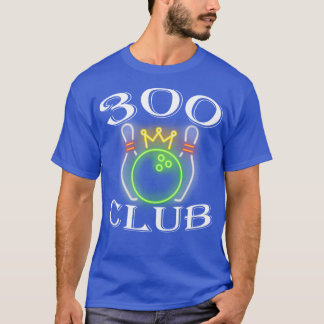 Camiseta 300 Bodega De Boliche De Club Y Pins King Crown