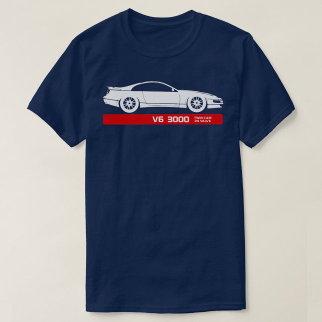 Camiseta 300zx Blanco (Diseño del anverso)