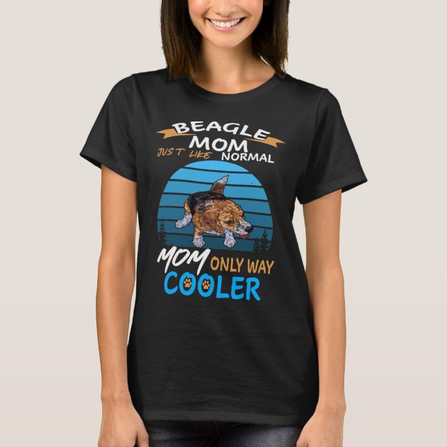 Camiseta 301 Beagle Mom Cooler (Anverso)