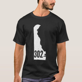 Camiseta 302 Código de área de esquema de estado del orgull