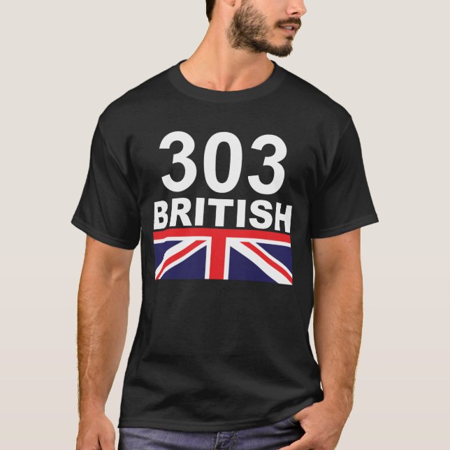 Camiseta 303 Británicos (Anverso)