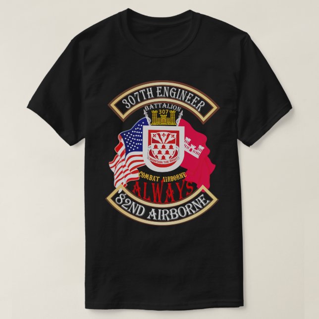 Camiseta 307º Batallón De Ingenieros X (Diseño del anverso)
