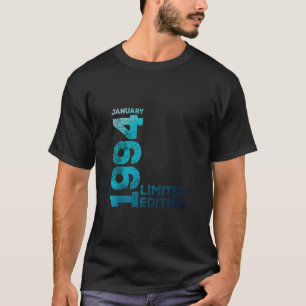 Camiseta 30.ª cosecha 1994 Enero 30 Años Hombres Mujeres