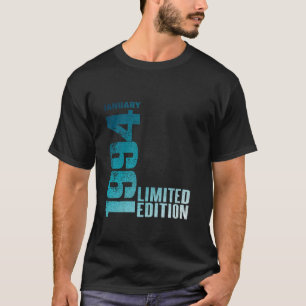 Camiseta 30.ª cosecha 1994 Enero 30 Años Hombres Mujeres