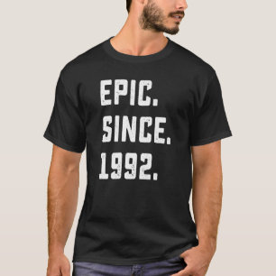 Camiseta 30.ª Épica Vintage desde 1992 30 años