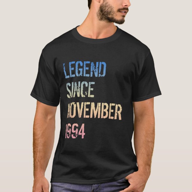 Camiseta 30.ª leyenda del cumpleaños de mujeres, nacida en  (Anverso)