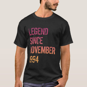 Camiseta 30.ª leyenda del cumpleaños de mujeres, nacida en 