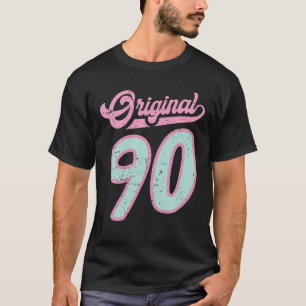Camiseta 30.º Aniversario Mujer Actual Año Original 1990