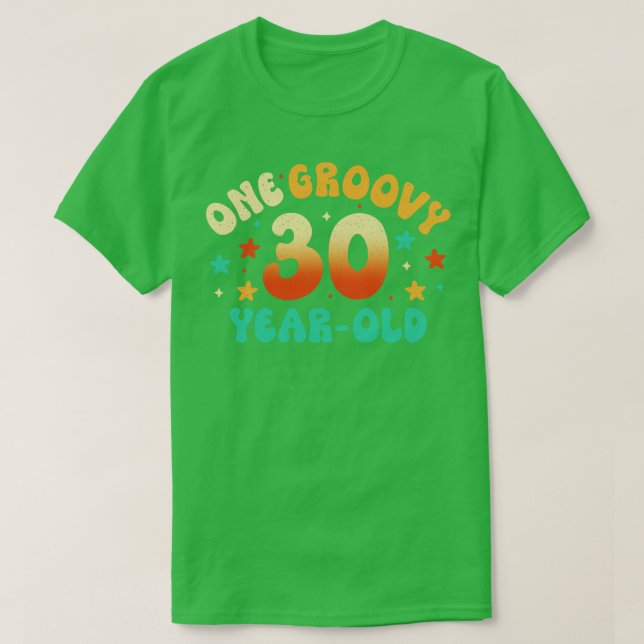 Camiseta 30.º cumpleaños (Diseño del anverso)