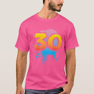 Camiseta 30.º Cumpleaños Presentes Hombres Mujeres Guay Spr