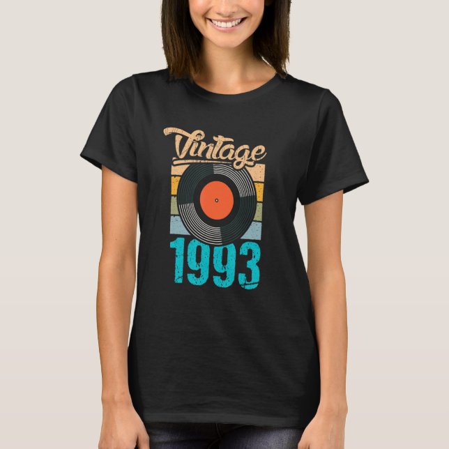 Camiseta 30.º cumpleaños u2013 Vintage 1993 (Anverso)