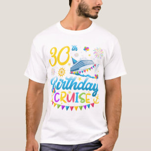 Camiseta 30.º Fiesta B-Day Cruise