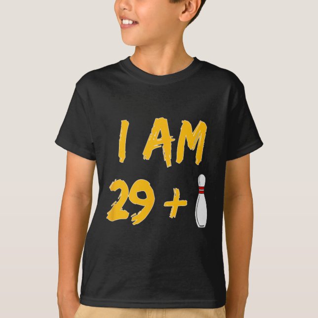 Camiseta 30.º Fiesta de regalo de Bowling Shirt Bowler (Anverso)