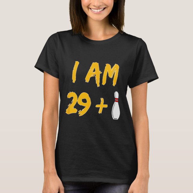 Camiseta 30.º Fiesta de regalo de Bowling Shirt Bowler (Anverso)