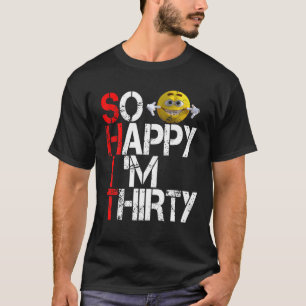 Camiseta 30 30.ª Mordaza De Cumpleaños Mujeres