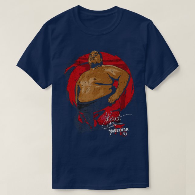 Camiseta 30 Aniversario de Yokozuna (Diseño del anverso)