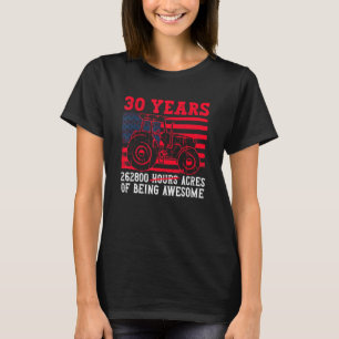 Camiseta 30 Años 262800 Acres De Ser El Fabuloso Tractor Dr