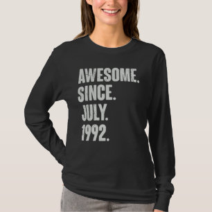 Camiseta 30 años, 30 años, alucinante desde julio de 1999