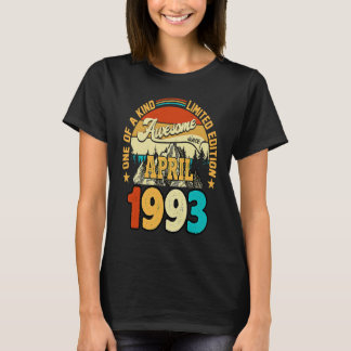 Camiseta 30 años de edad increíble desde abril de 1993 30º