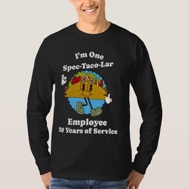 Camiseta 30 años de servicio Taco 30.ª Anígona de trabajo (Anverso)