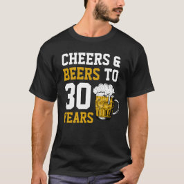 Camiseta 30 años de vigilia y cerveza a 30 años