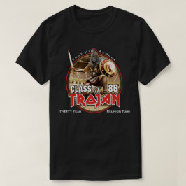 Camiseta 30 años Eddie en la ropa oscura