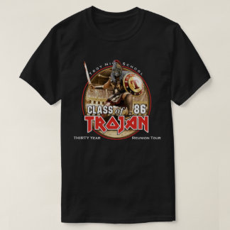 Camiseta 30 años Eddie en la ropa oscura