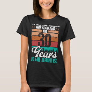 Camiseta 30 años luciendo este buen humor