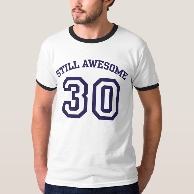 Camiseta 30 cumpleaños (Anverso)