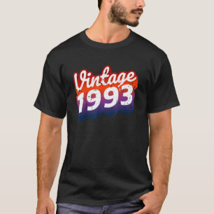Camiseta 30 cumpleaños u2013 Retro de cosecha 1993