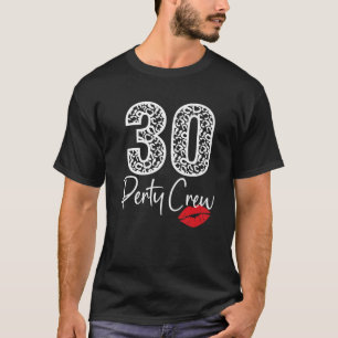 Camiseta 30 Dones De Cerveza Bebida De La Tripulación Fiest