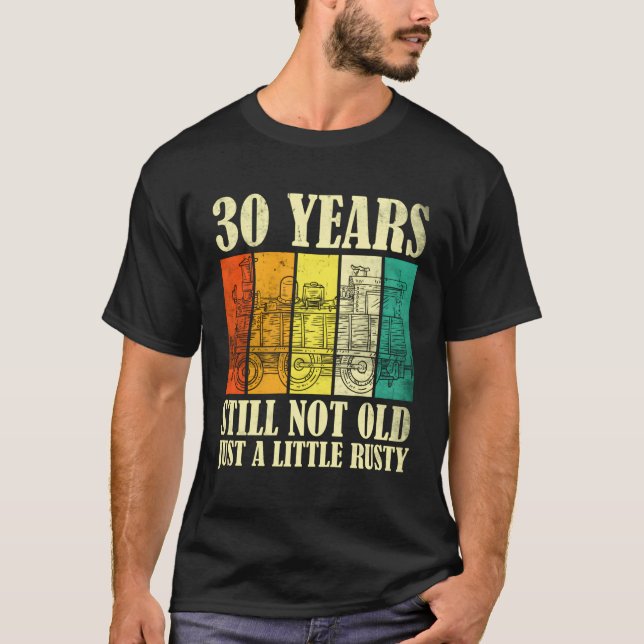 Camiseta 30 Ferrocarril de Vapor (Anverso)