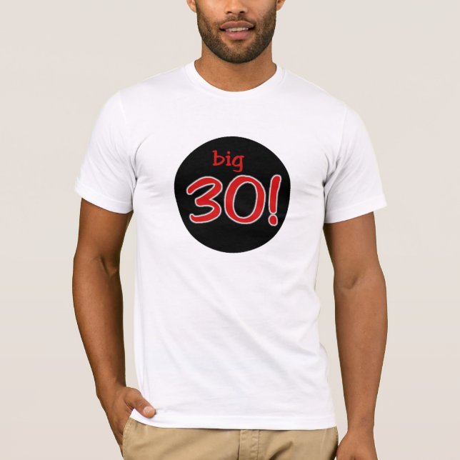 Camiseta 30 grandes (Anverso)