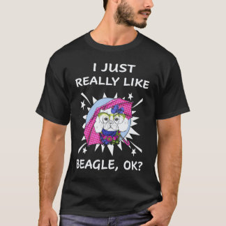Camiseta 30 Me gusta mucho Beagle