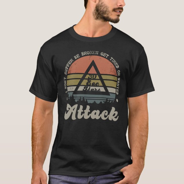 Camiseta 30 segundos para amigos de mars (Anverso)