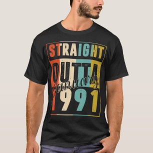 Camiseta 30 Years Old Retro Birthday Gift Straight Outta Ja