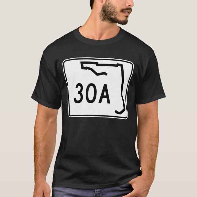 Camiseta 30A - Costa de Emeral de la Florida (Anverso)
