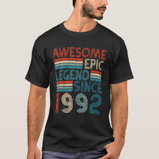Camiseta 30Th Year Old Birthday Gifts Awesome Epic Legend S