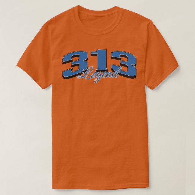 Camiseta 313 Leyenda (Diseño del anverso)