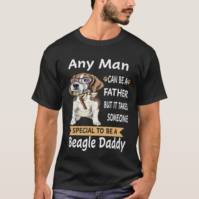 Camiseta 314 Cualquier hombre - Beagle Daddy (Anverso)