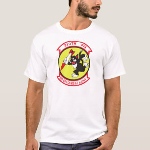 Camiseta 319o Escuadrilla del interceptor de combatiente