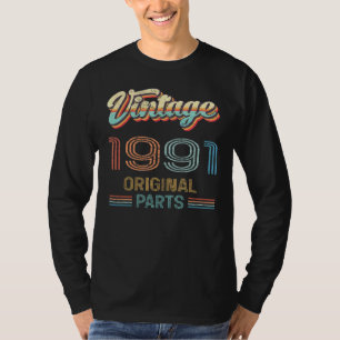 Camiseta 31.ª cosecha original de piezas de Guay 1991