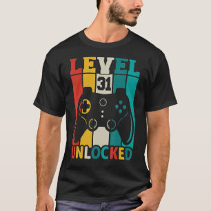 Camiseta 31.ª Jornada de natalidad Nivel 31 Desbloqueada