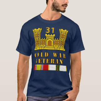 Camiseta 31.ᵉʳ Engineer Battalion ENG Branch ColdVet w COLD