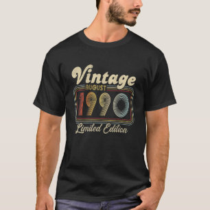 Camiseta 31 Agosto de 1990 Edición Limitada 31º Nacimiento