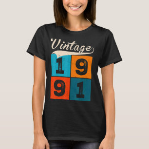 Camiseta 31 Años Para Hombres Mujeres En La Vintage De Cump